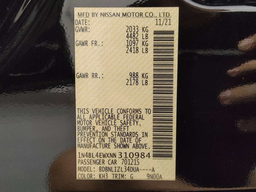 Used 2022 Nissan Altima 2.5 SL AWD/4WD image 33