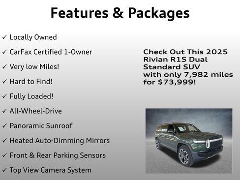 Used 2025 Rivian R1S Adventure image 4