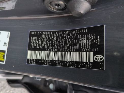 Certified 2025 Toyota Corolla LE FWD image 13