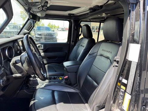 Used 2021 Jeep Wrangler Unlimited Sahara w/ Uconnect 4C Nav & Sound Group AWD/4WD image 7