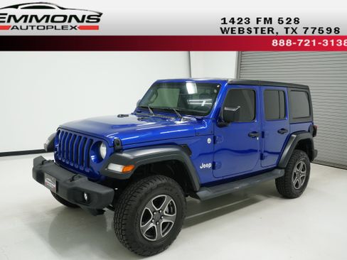Used 2019 Jeep Wrangler Unlimited Sport S image 1