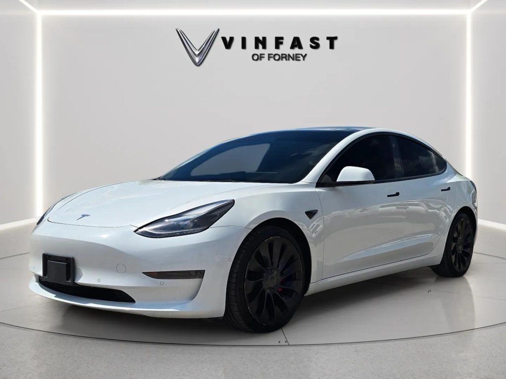Used 2022 Tesla Model 3 Performance AWD/4WD image 1