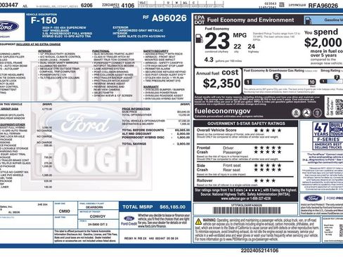 Used 2024 Ford F150 XLT w/ Equipment Group 302A MID image 35