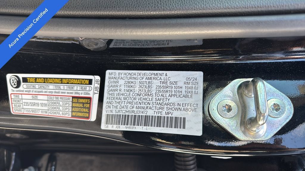 Certified 2024 Acura RDX w/ Technology Package AWD/4WD image 38