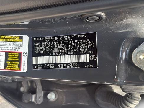 Used 2026 Toyota Camry SE w/ Multimedia Upgrade Package FWD image 28