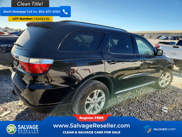 Used 2012 Dodge Durango Crew w/ Entry Nav/Commuter Group AWD/4WD image 4