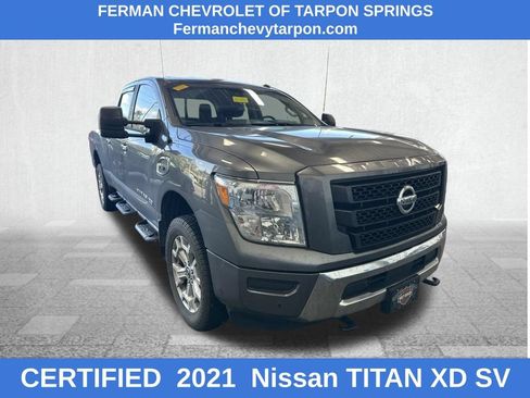 Used 2021 Nissan Titan SV w/ SV Convenience Package AWD/4WD image 1