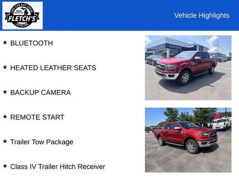 Used 2020 Ford Ranger Lariat w/ Equipment Group 501A Mid AWD/4WD image 2