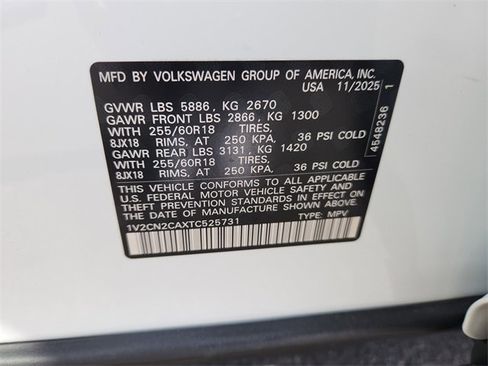 New 2026 Volkswagen Atlas Peak Edition image 11