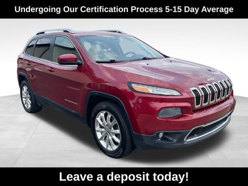 Used 2015 Jeep Cherokee Limited w/ Trailer Tow Group AWD/4WD image 1
