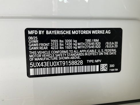 New 2026 BMW X5 xDrive50e w/ M Sport Package image 37