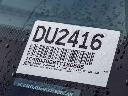 New 2026 Dodge Durango GT image 30