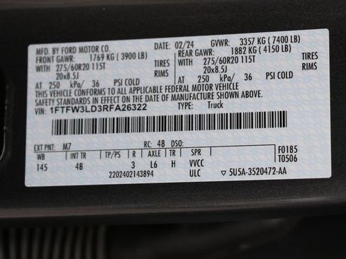 Used 2024 Ford F150 XLT w/ Equipment Group 303A High AWD/4WD image 32