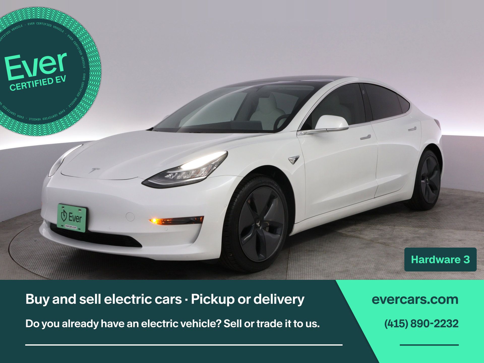 Used 2020 Tesla Model 3 Standard Range RWD image 1