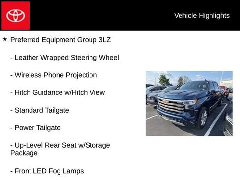Used 2022 Chevrolet Silverado 1500 High Country w/ Technology Package image 18