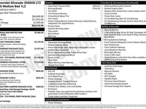 Used 2020 Chevrolet Silverado 3500 LTZ image 10