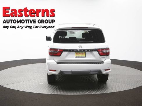 Used 2023 Nissan Armada Platinum w/ Captain's Chairs Package AWD/4WD image 43