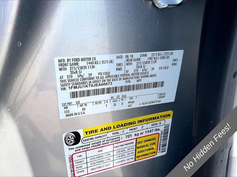 Used 2018 Ford Expedition Limited w/ Equipment Group 301A RWD image 30