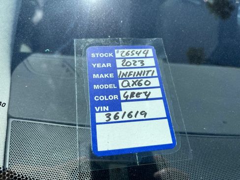 Used 2023 INFINITI QX60 Luxe w/ Cargo Package FWD image 22