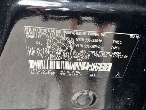 Used 2018 Toyota RAV4 Limited w/ All Weather Liner Package image 33