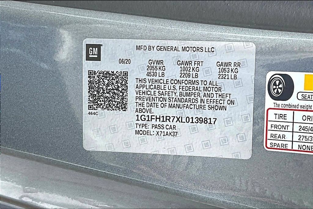 Used 2020 Chevrolet Camaro SS RWD image 16