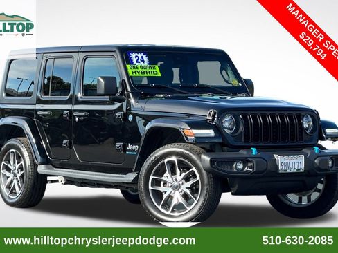 Used 2024 Jeep Wrangler Unlimited image 1