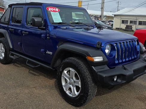 Used 2018 Jeep Wrangler Unlimited Sport S AWD/4WD image 1