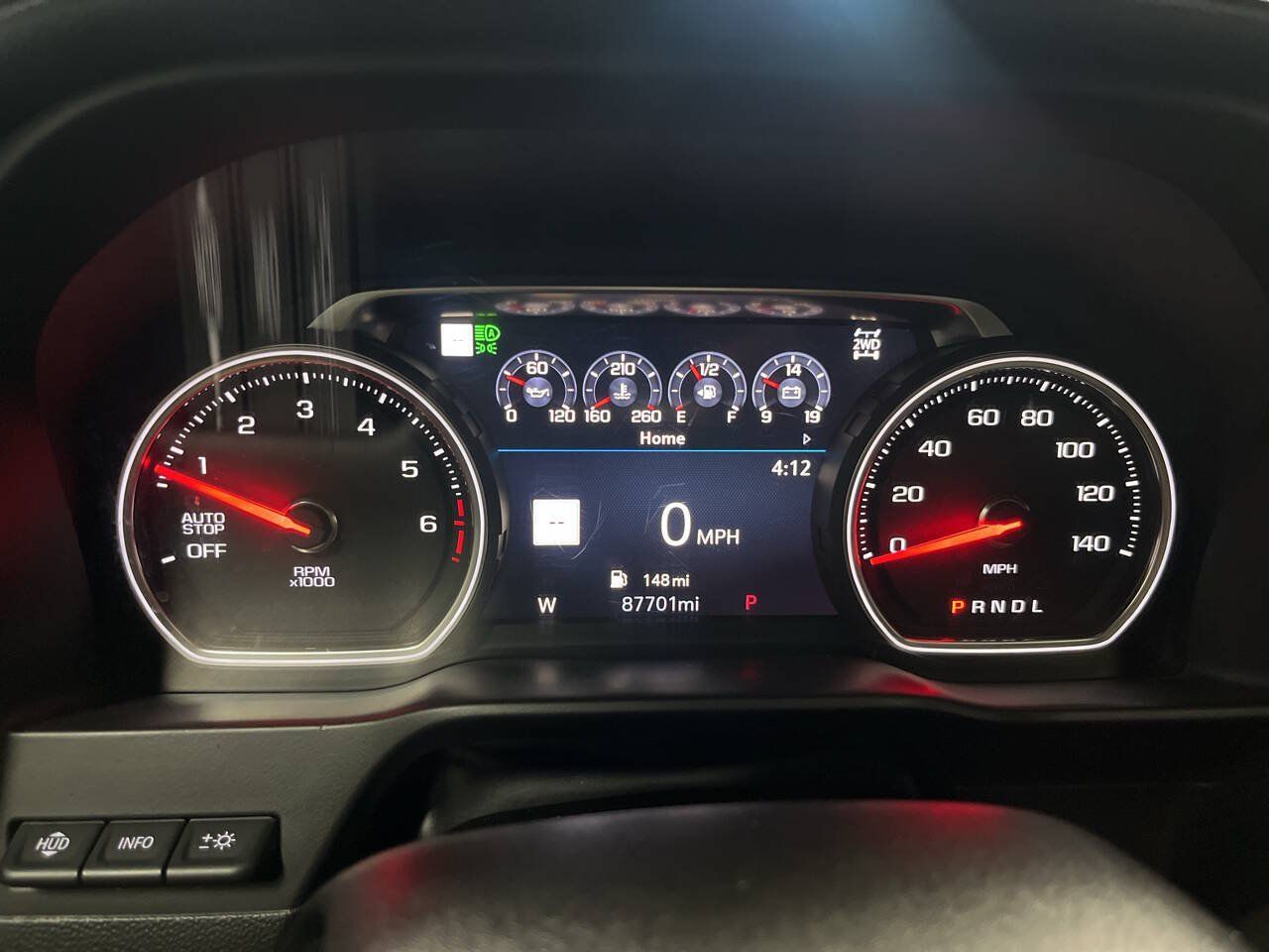 Used 2019 Chevrolet Silverado 1500 High Country w/ Technology Package AWD/4WD image 20