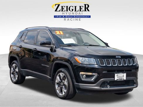 Used 2021 Jeep Compass Limited w/ Elite Interior Group image 1