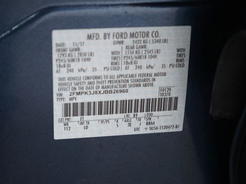 Used 2018 Ford Edge SEL w/ Equipment Group 201A image 29