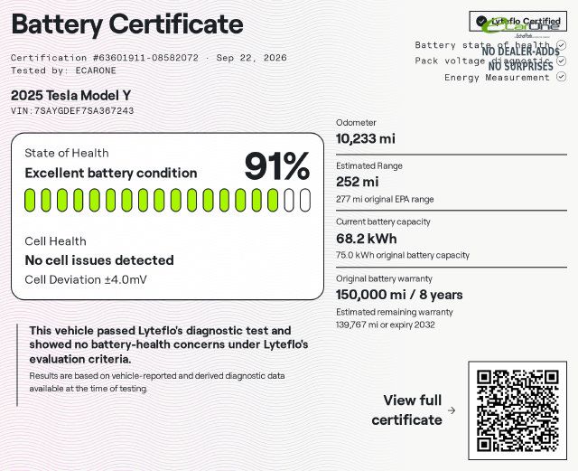 Used 2025 Tesla Model Y Performance AWD/4WD image 4