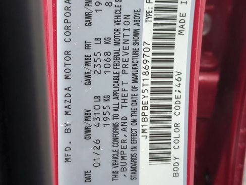 New 2026 MAZDA MAZDA3 2.5 Turbo Sedan w/Premium Plus image 34