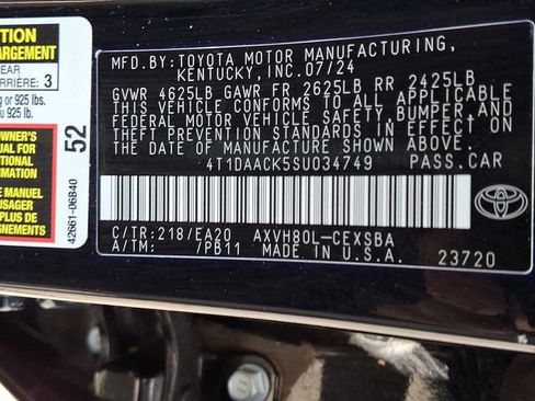 Used 2025 Toyota Camry SE FWD image 27