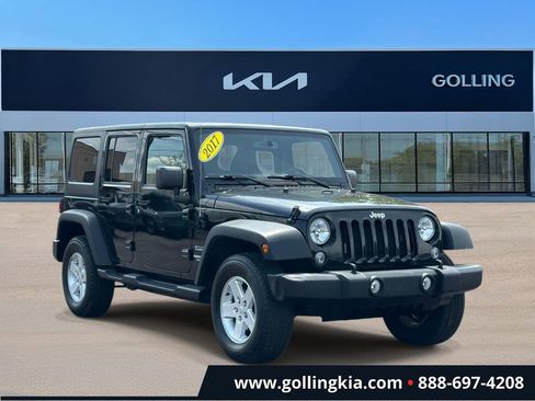 Used 2017 Jeep Wrangler Unlimited Sport w/ Quick Order Package 24S AWD/4WD image 1
