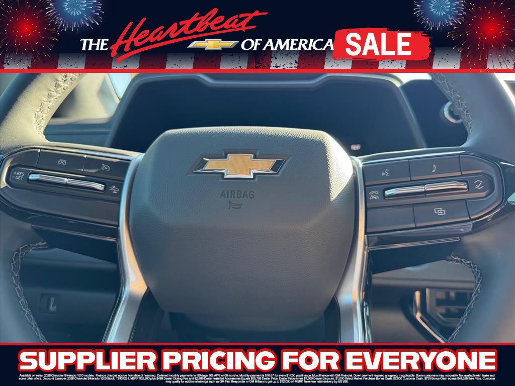 New 2026 Chevrolet Colorado W/T w/ WT Custom Package RWD image 13