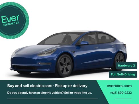Used 2019 Tesla Model 3 Long Range AWD/4WD image 1