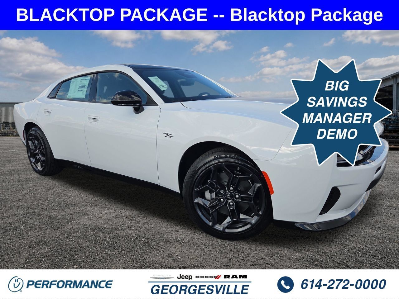 New 2026 Dodge Charger R/T w/ Blacktop Package AWD/4WD image 1