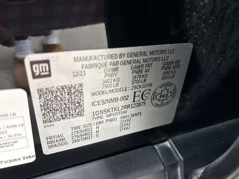 Used 2024 Chevrolet Tahoe High Country image 28