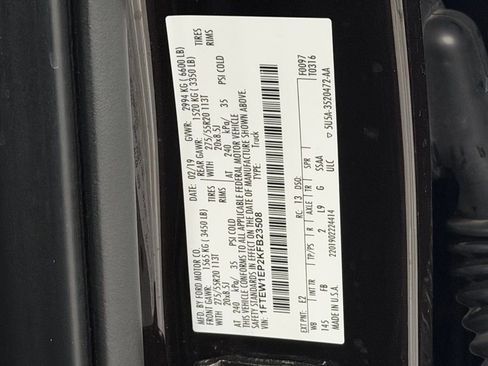 Used 2019 Ford F150 XLT w/ Equipment Group 302A Luxury image 27