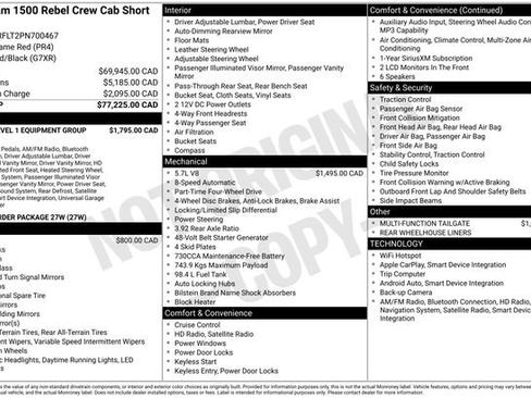 Used 2023 RAM 1500 Rebel w/ Rebel Level 1 Equipment Group image 2