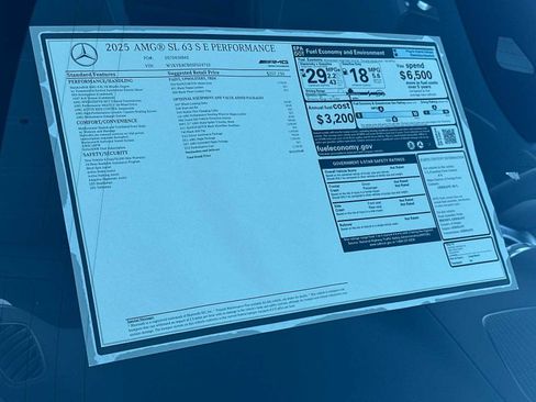 New 2025 Mercedes-Benz SL 63 AMG S e Performance 4MATIC image 28