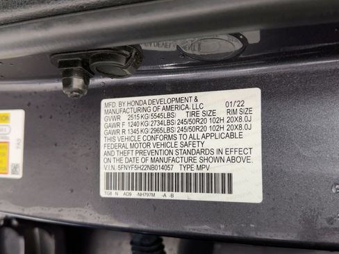 Used 2022 Honda Pilot Special Edition image 19