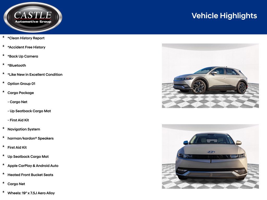 Used 2023 Hyundai Ioniq 5 SEL w/ Cargo Package AWD/4WD image 4