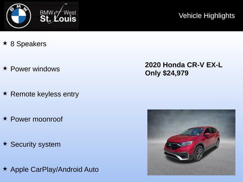 Used 2020 Honda CR-V EX-L image 7