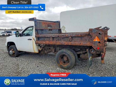Used 2013 GMC Sierra 3500 W/T w/ Snow Plow Prep Package AWD/4WD image 3