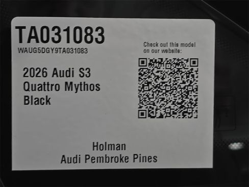 New 2026 Audi S3 Premium image 21