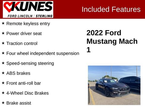 Used 2022 Ford Mustang Mach 1 RWD image 3