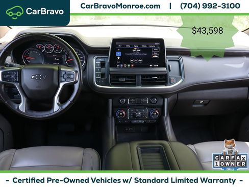 Certified 2021 Chevrolet Tahoe Z71 w/ Z71 Signature Package AWD/4WD image 19