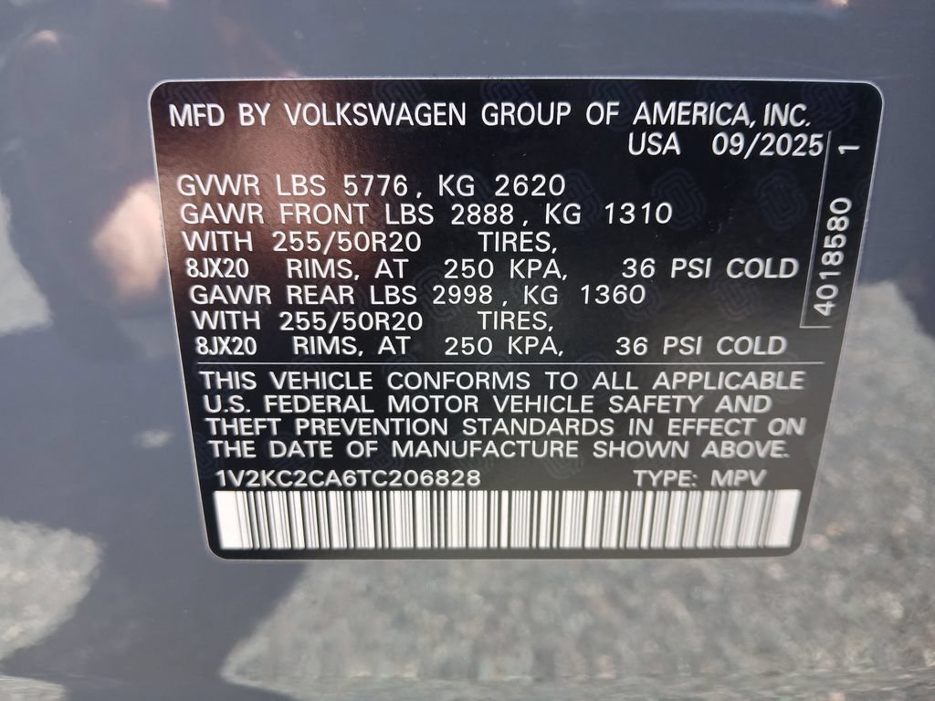 Used 2026 Volkswagen Atlas Cross Sport SE AWD/4WD image 29
