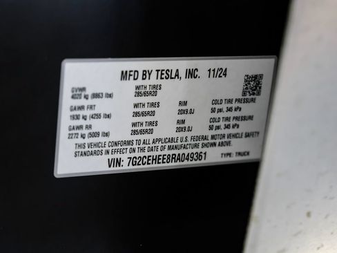 Used 2024 Tesla Cybertruck Cyberbeast AWD/4WD image 78